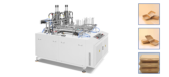 Máquina de alta velocidad para fabricar loncheras de papel (Hidráulico)